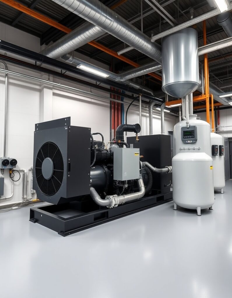 مزایای اصلی کمپرسور اسکرو